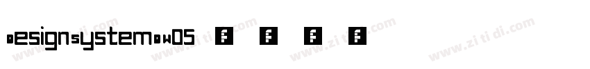 DesignSystemDW05 字体转换